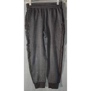 Adidas Boys Black Track Pants Medium 10/12